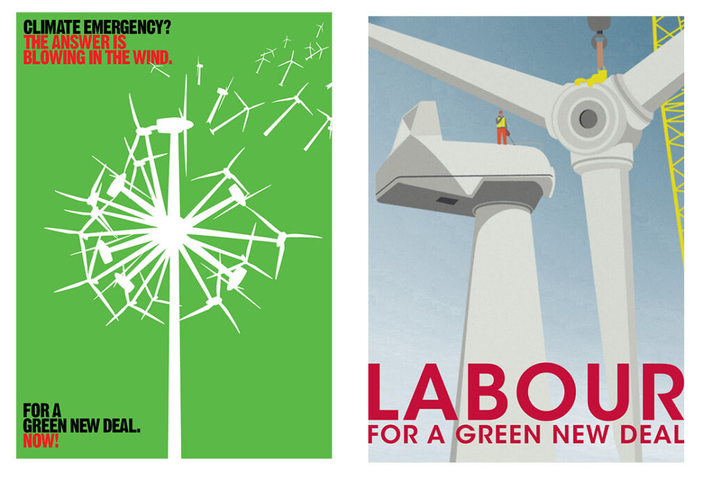 Note. From LPGD Art Pack Summer ’19 Climate Emergency, by Labour Party Graphic Designers, (2019) (https://www.labourdesign.co.uk/art-packs/summer-19-climate-emergency). Copyright © Labour Party Graphic Designers.